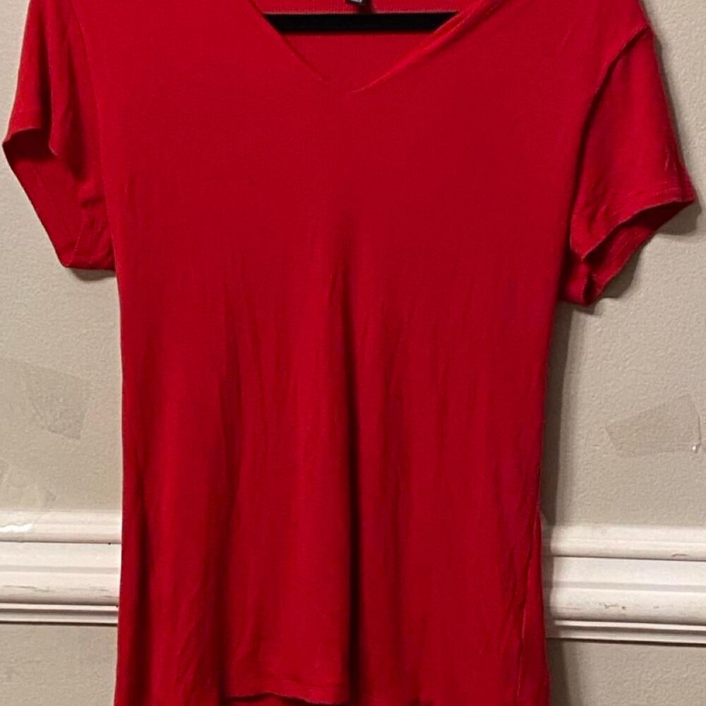 Inc-international-concepts Women's Red T-shirt